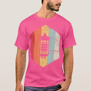 T-shirt Guitare de métro vintage Retro Vacuum