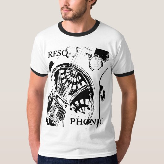 T-shirt Guitare de Resophonic (Devant)