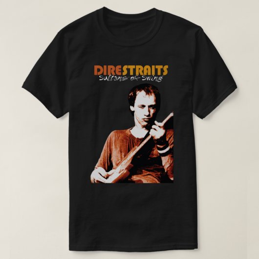 T-shirt Guitare Dire Straits (Design devant)