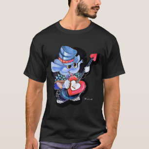 T-shirt Guitare du coeur du métalphant Adulte (couleurs s