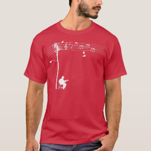T-shirt Guitare Electric Funny Wired SoundGuitar Player