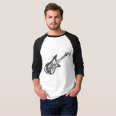 T-shirt Guitare électrique (Devant entier)