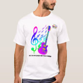 T-shirt Guitare électrique (Devant)