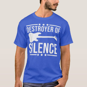 T-shirt Guitare Electrique Bass Player Musique Band Hommes