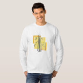 T-shirt Guitare en acier (Devant entier)
