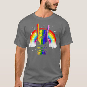 T-shirt Guitare en métal lourd Mort Métal Rock n Roll Musi