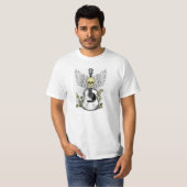 T-shirt guitare et crâne (Devant entier)