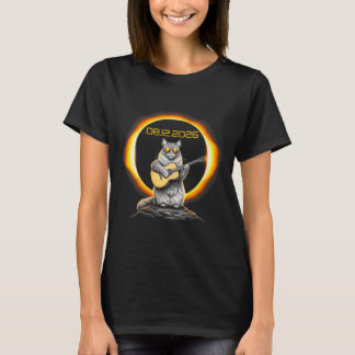T-shirt Guitare Femme Eclipse Cat 08