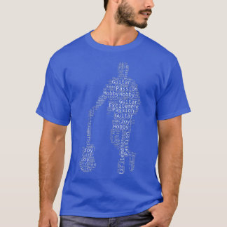 T-shirt Guitare Femme Joueuse classique Guitare