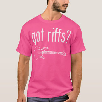 T-shirt Guitare Got Riffs