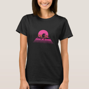 T-shirt Guitare guitariste des années 80 rétro Guitare mus