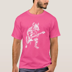 T-shirt Guitare guitariste - Joueur de guitare Hyena Papa 