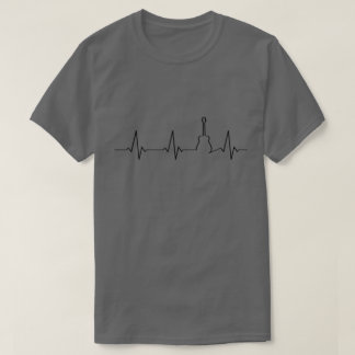 T-shirt Guitare Heartbeat| Guitariste|