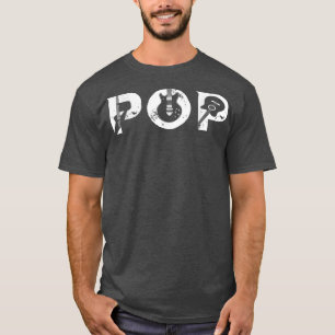 T-shirt Guitare Lover Guitariste Pop Funny Music Da du Pèr