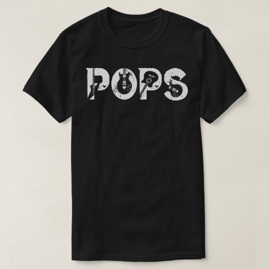 T-shirt Guitare Lover Guitariste Pops Musique Da (Design devant)