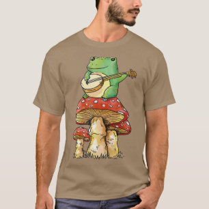 T-shirt Guitare mignonne Goblincore Nature Champignons Mag
