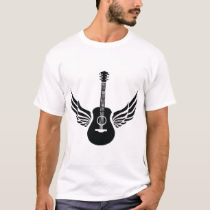 T-shirt Guitare Music Wings – Instrument de Musique Artist