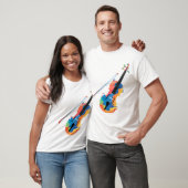 T-shirt Guitare musicale (Unisexe)