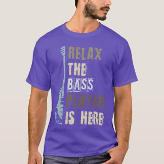 T-shirt Guitare Musique Lover Baid Bass Guitare