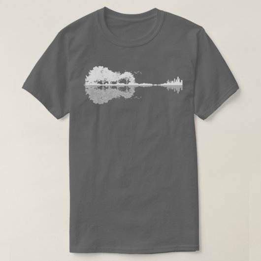 T-shirt Guitare naturelle 3 (Design devant)
