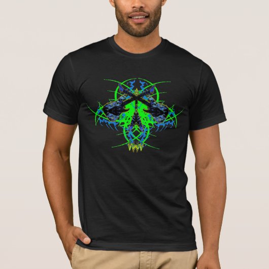 T-shirt Guitare Neon (Devant)
