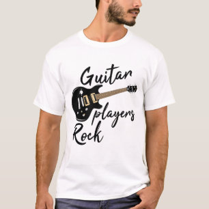 T-shirt Guitare Players Rock // Citation Musique Fun