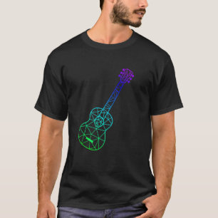 T-shirt Guitare Polygonale Chef Guitariste Baid Pour Homme