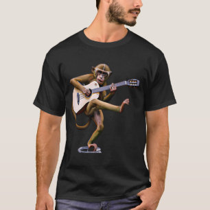 T-shirt Guitare Rockin' Monkey