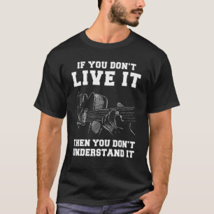 T-shirt Guitare Si Vous Ne La Vivez Pas Alors Vous Ne Comp