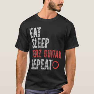 T-shirt Guitare Sleep Terz Répéter