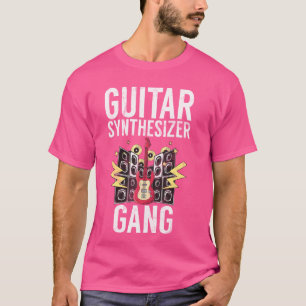 T-shirt Guitare synthétiseur Instrument Drôle Joueur Citat