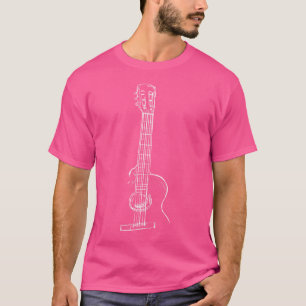 T-shirt Guitare Tee Music Chemise musicienne