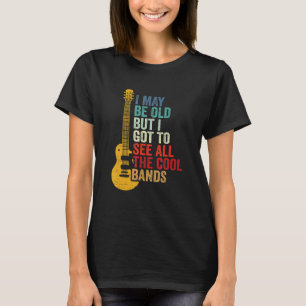 T-shirt Guitare Vieilles Personnes