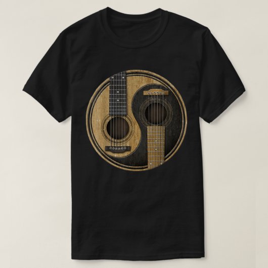 T-shirt Guitare Ying Yang (Design devant)