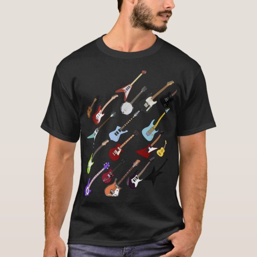 T-shirt Guitares (Devant)