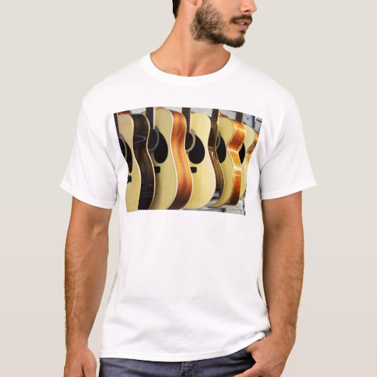 T-shirt Guitares acoustiques (Devant)