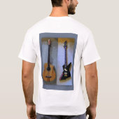 T-shirt Guitares Double Basse (Dos)