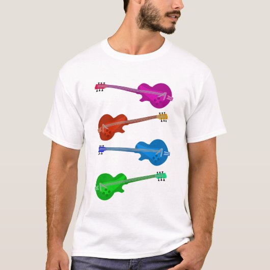 T-shirt Guitares électriques épopées (Devant)