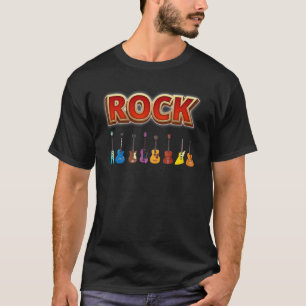 T-shirt Guitares Et Rock And Roll J'ai Besoin