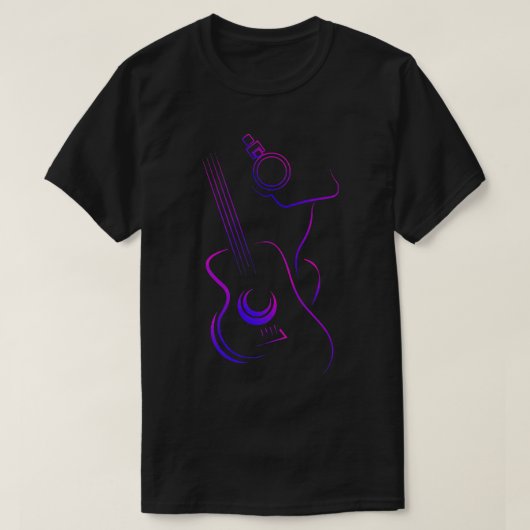 T-shirt Guitarist Stuff Rhythm (Design devant)