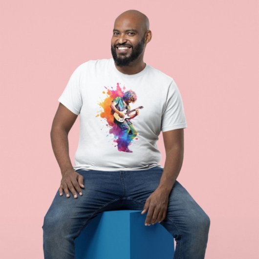 T-shirt Guitariste 