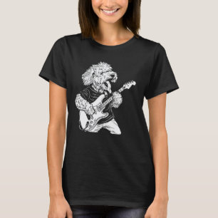 T-shirt Guitariste Canin Guitare - Whoodle Papa Maman