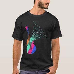 T-shirt Guitariste classique Retro Era Musicien Vintage Gu
