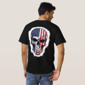 T-shirt guitariste cosmique (Dos entier)