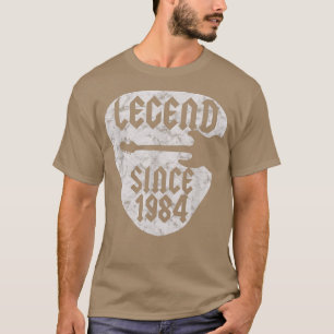T-shirt Guitariste de 38 ans né en 1984 38e anniversaire B