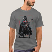 T-shirt Guitariste foncé (Devant)