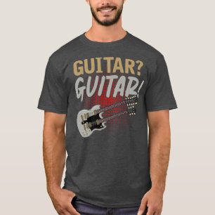 T-shirt Guitariste Musicien Rock Joueur de Guitare Musique