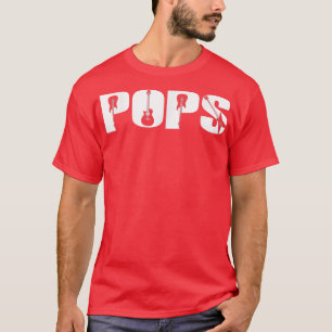 T-shirt Guitariste Pops Drôle Musique Da