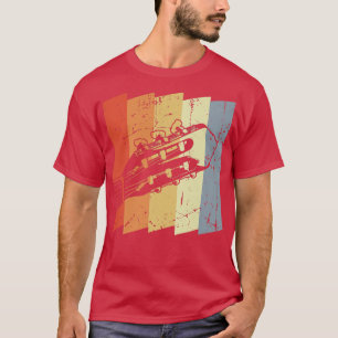 T-shirt Guitariste Vintage Mens Design pour Guitare Le