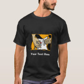 T-shirt Guiter Rock and Roll (Devant)